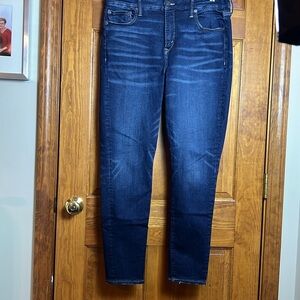 Women's American Eagle Hi-Rise Jegging The Luxe Jean Size 16